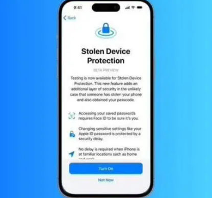 武隆苹果授权维修店分享被盗设备保护功能开启方法 