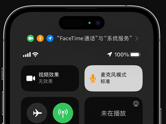 武隆苹果授权维修网点分享iPhone在通话时让你的声音更清晰 