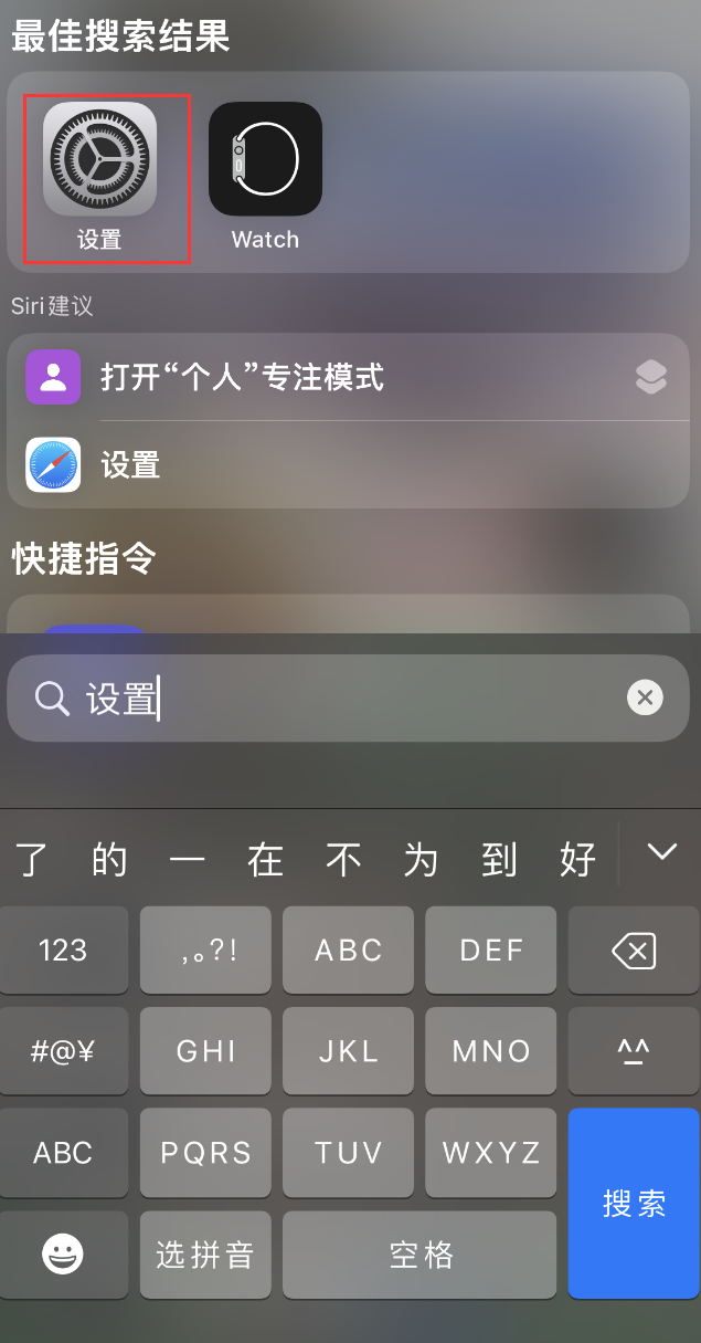 武隆苹果手机维修分享：iPhone 找不到“设置”或“App Store”怎么办？ 