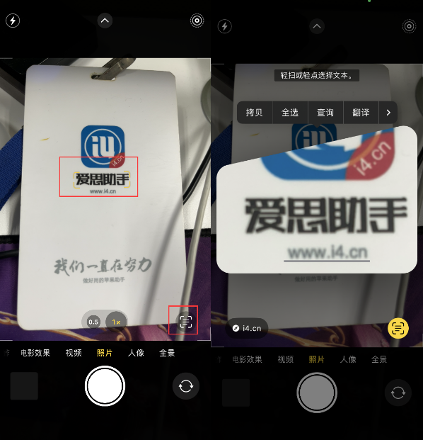 武隆苹果手机维修分享升级iOS 16后如何通过相机翻译文本 
