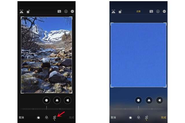 武隆苹果手机维修分享iPhone手机如何使用裁剪功能隐藏照片 