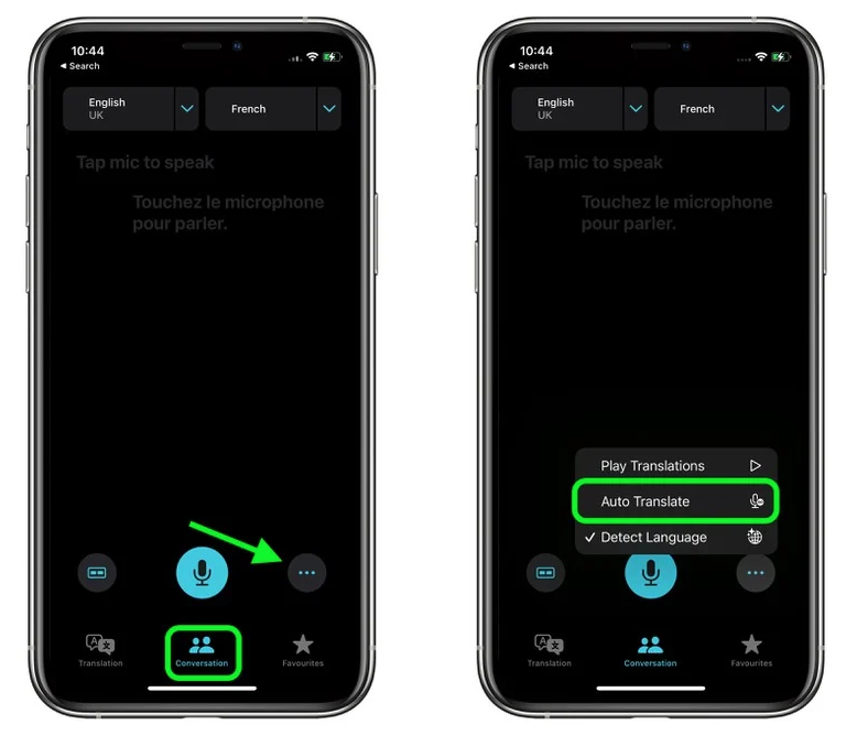 武隆苹果手机维修分享iOS 15 “翻译” App 新改进 