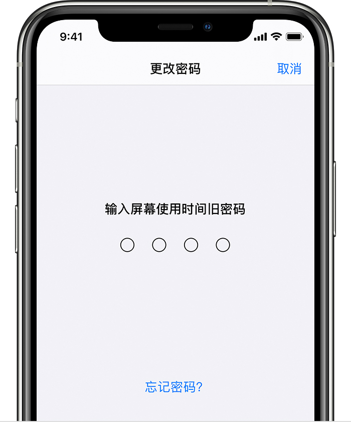 武隆苹果手机维修分享iOS 14 忘记屏幕使用时间密码怎么办 